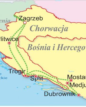 Adriatyk Tour Wycieczka Chorwacja, Bośnia i Hercegowina 2024 (A1-029)