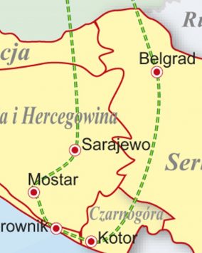 Bałkańska mozaika Wycieczka Bośnia i Hercegowina, Chorwacja, Czarnogóra, Serbia 2024 (A1-752)