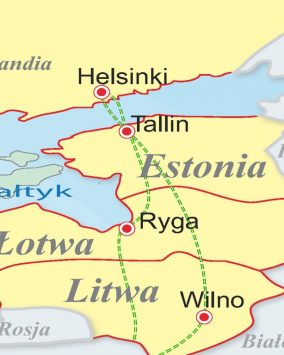 Baltic Tour Wycieczka Litwa, Łotwa, Estonia 2024 (A1-041)