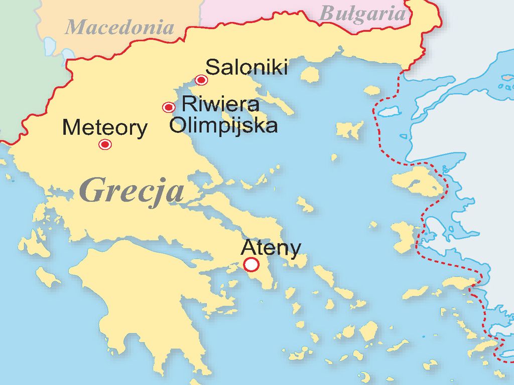 Greckie wakacje Wypoczynek i Zwiedzanie (A1-756)