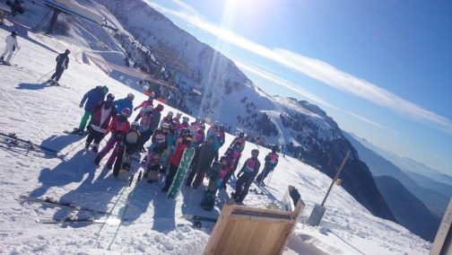 Obóz narciarski Włochy