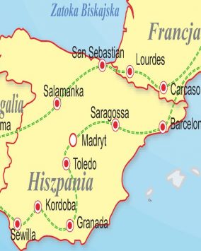 Słoneczna Iberiada Wycieczka Francja, Hiszpania, Portugalia (16 dni) 2024 (A1-035)