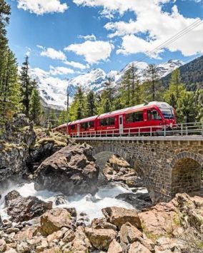 Czerwony pociąg + Davos Szwajcaria Wycieczka Platinum 2024 (F1-165)