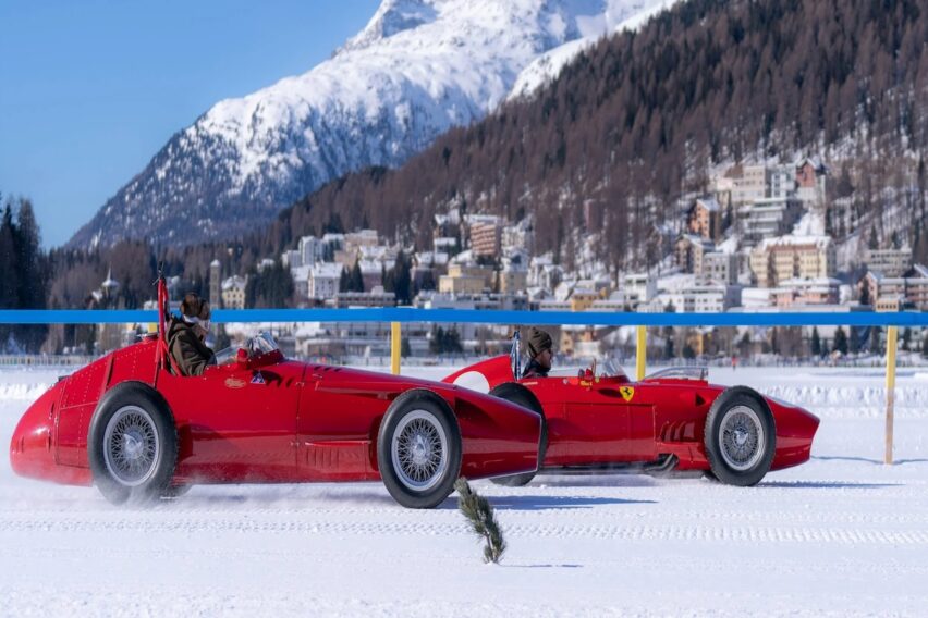 Szwajcaria - zimowy pociąg i THE ICE ST. Moritz Wycieczka PLATINUM (F1-176)